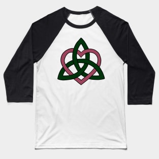 Celtic Heart Knot Baseball T-Shirt